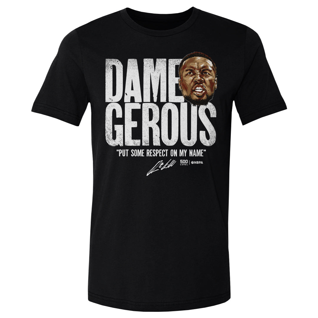 Damian Lillard Men's Cotton T-Shirt | 500 LEVEL