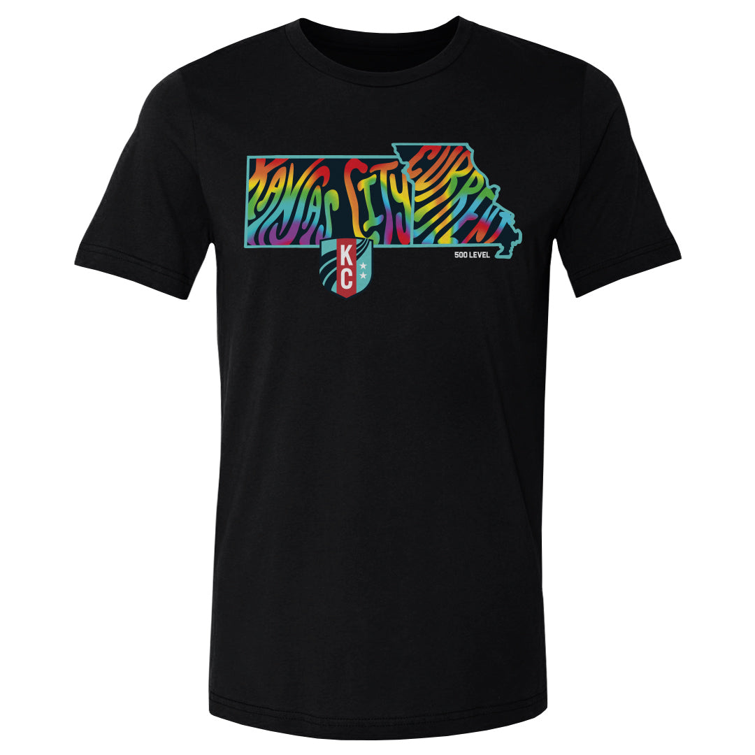 Kansas City Current Men's Cotton T-Shirt | 500 LEVEL