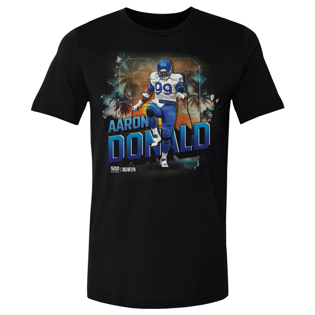Aaron Donald Men's Cotton T-Shirt | 500 LEVEL
