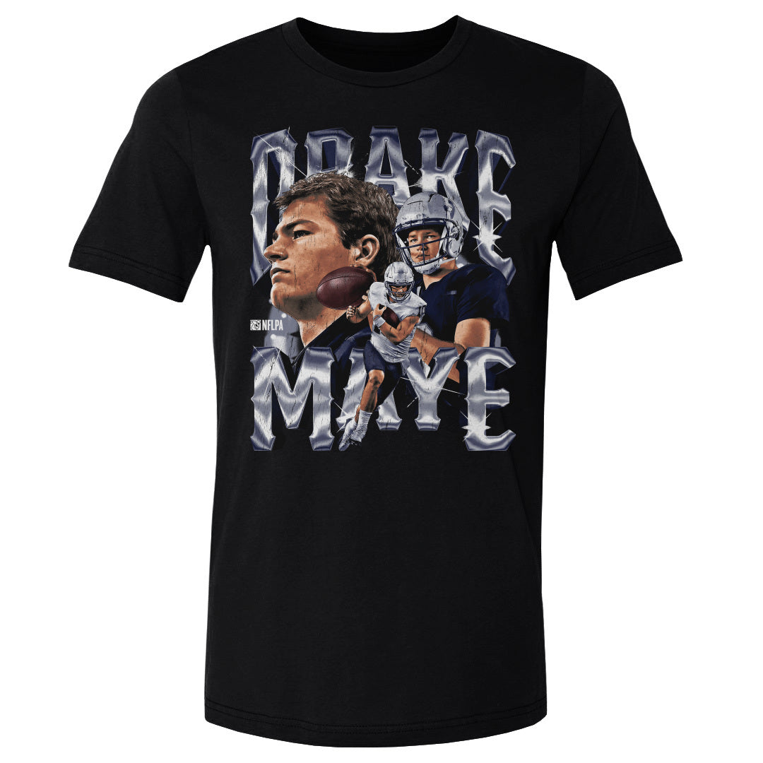 Drake Maye Men's Cotton T-Shirt | 500 LEVEL