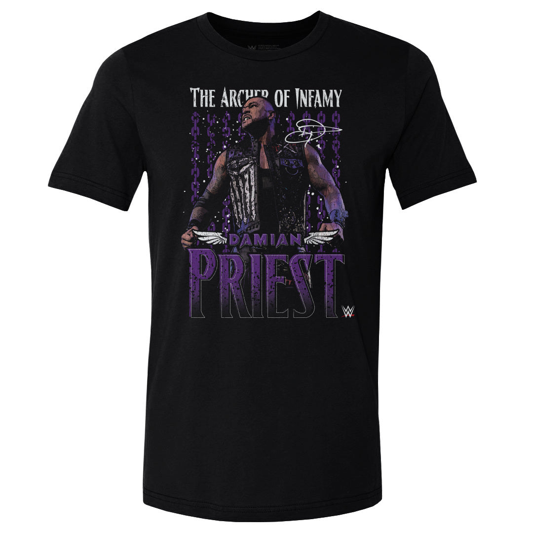 Damian Priest Men's Cotton T-Shirt | 500 LEVEL