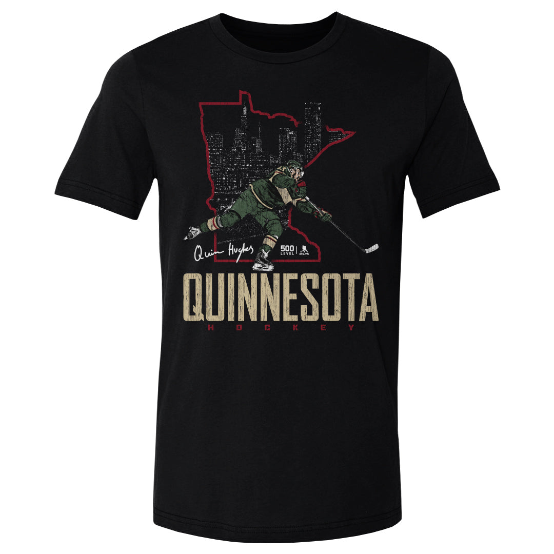 Quinn Hughes Men's Cotton T-Shirt | 500 LEVEL