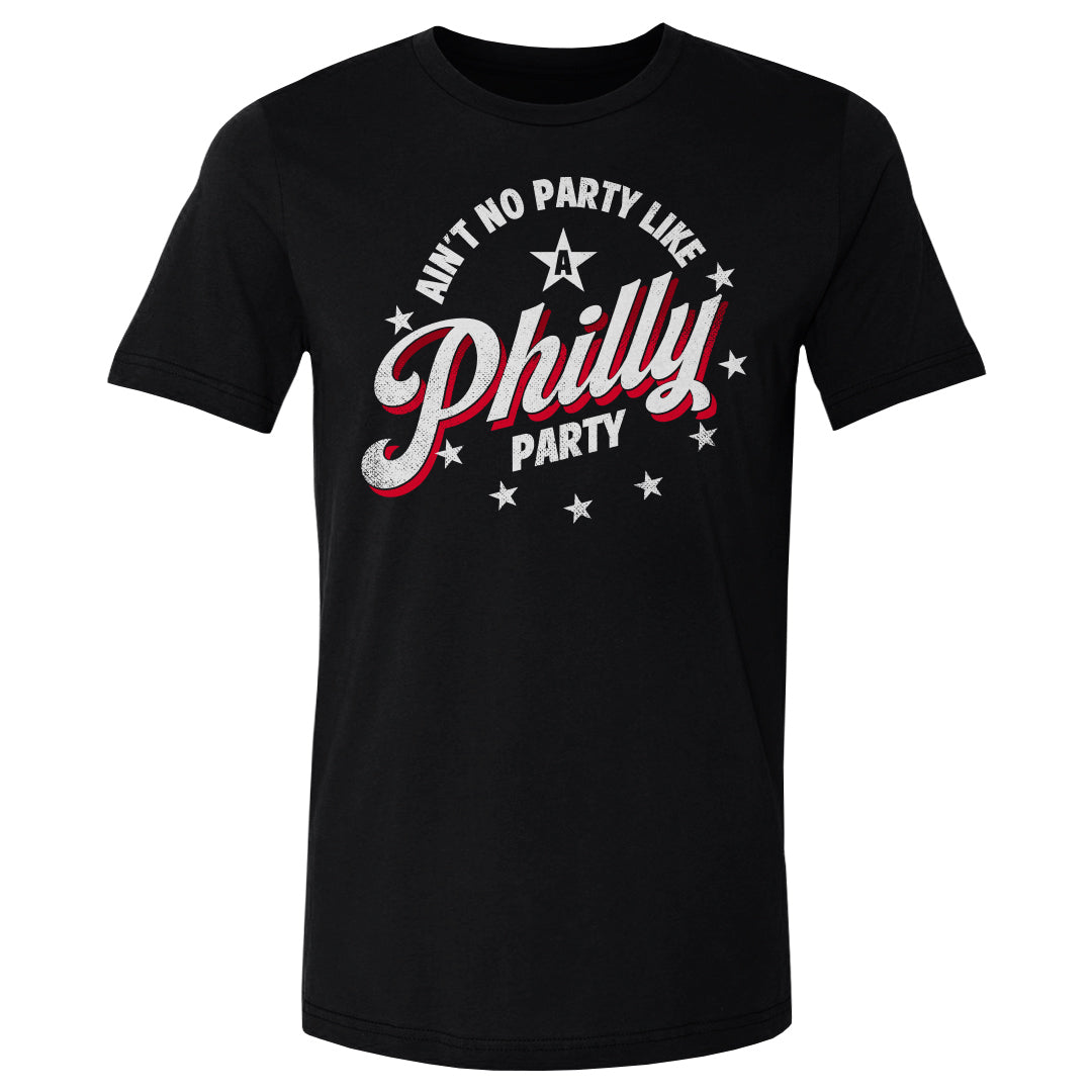 Philadelphia Basketball Men's Cotton T-Shirt | 500 LEVEL