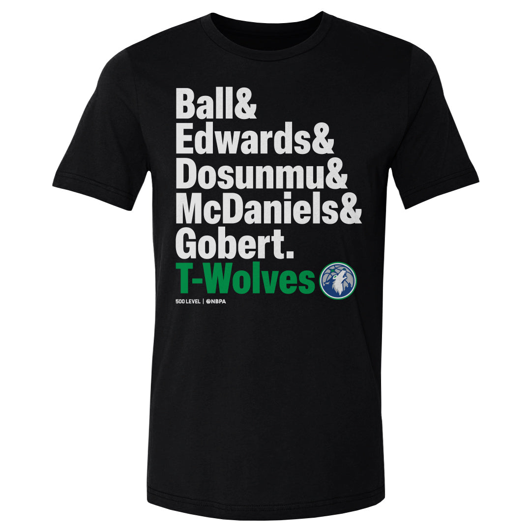 Minnesota Timberwolves Men's Cotton T-Shirt | 500 LEVEL