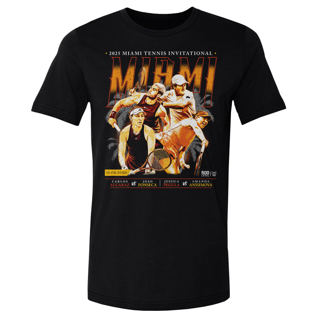 Miami Tennis Invitational Men's Cotton T-Shirt | 500 LEVEL
