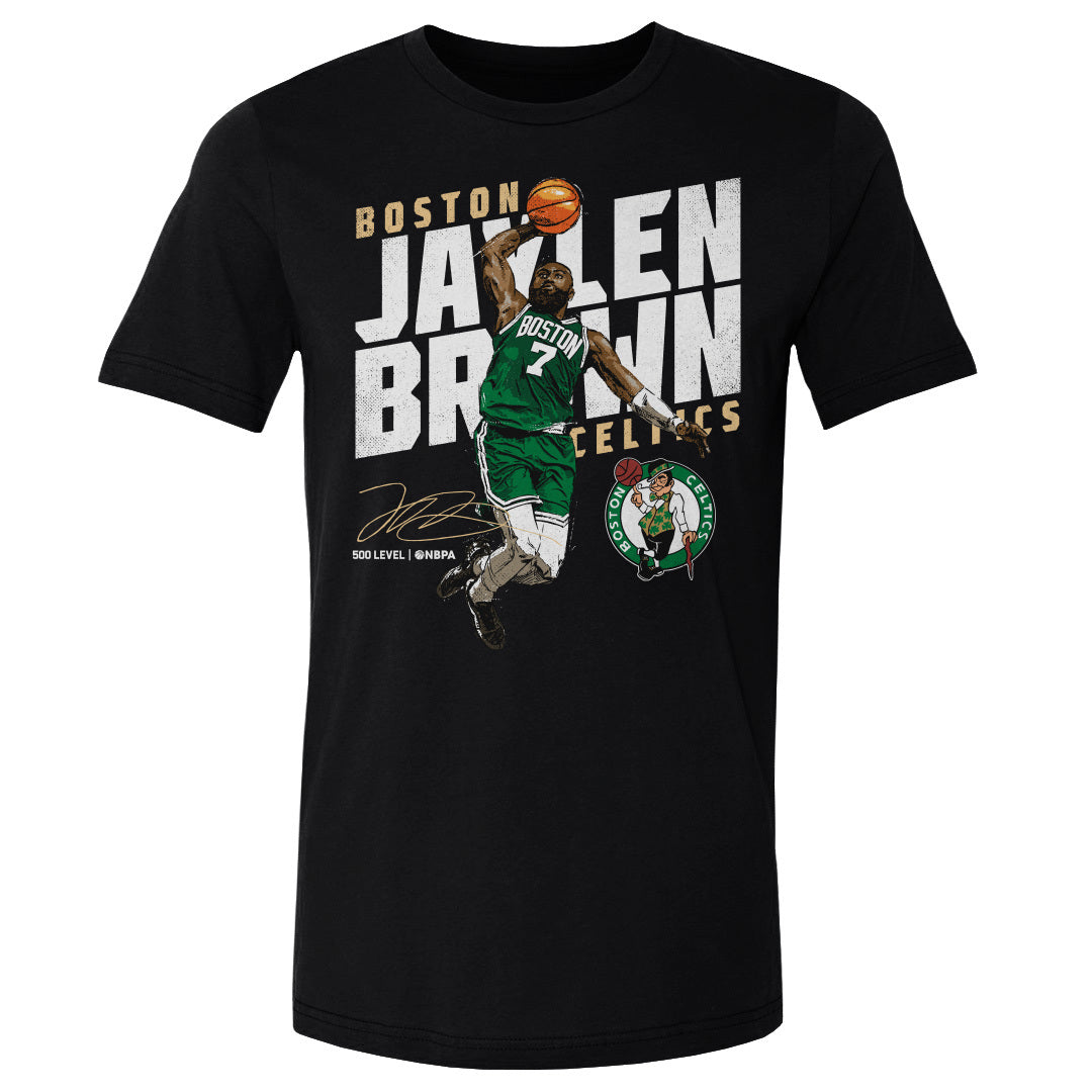 Jaylen Brown Men's Cotton T-Shirt | 500 LEVEL