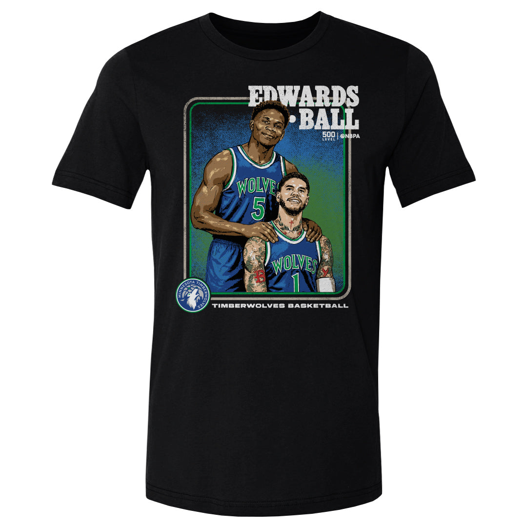 Anthony Edwards Men's Cotton T-Shirt | 500 LEVEL