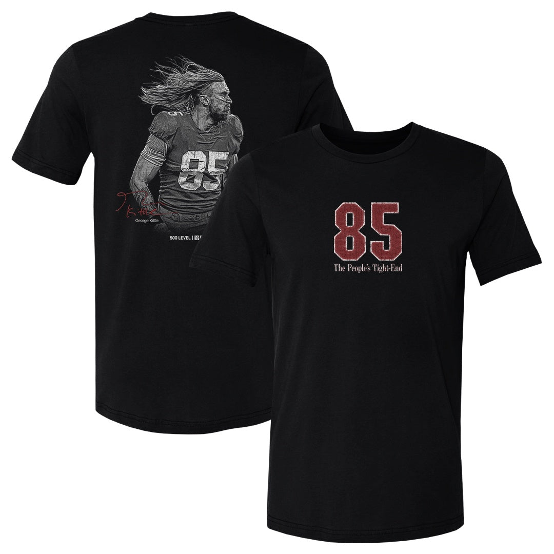 George Kittle Men's Cotton T-Shirt | 500 LEVEL