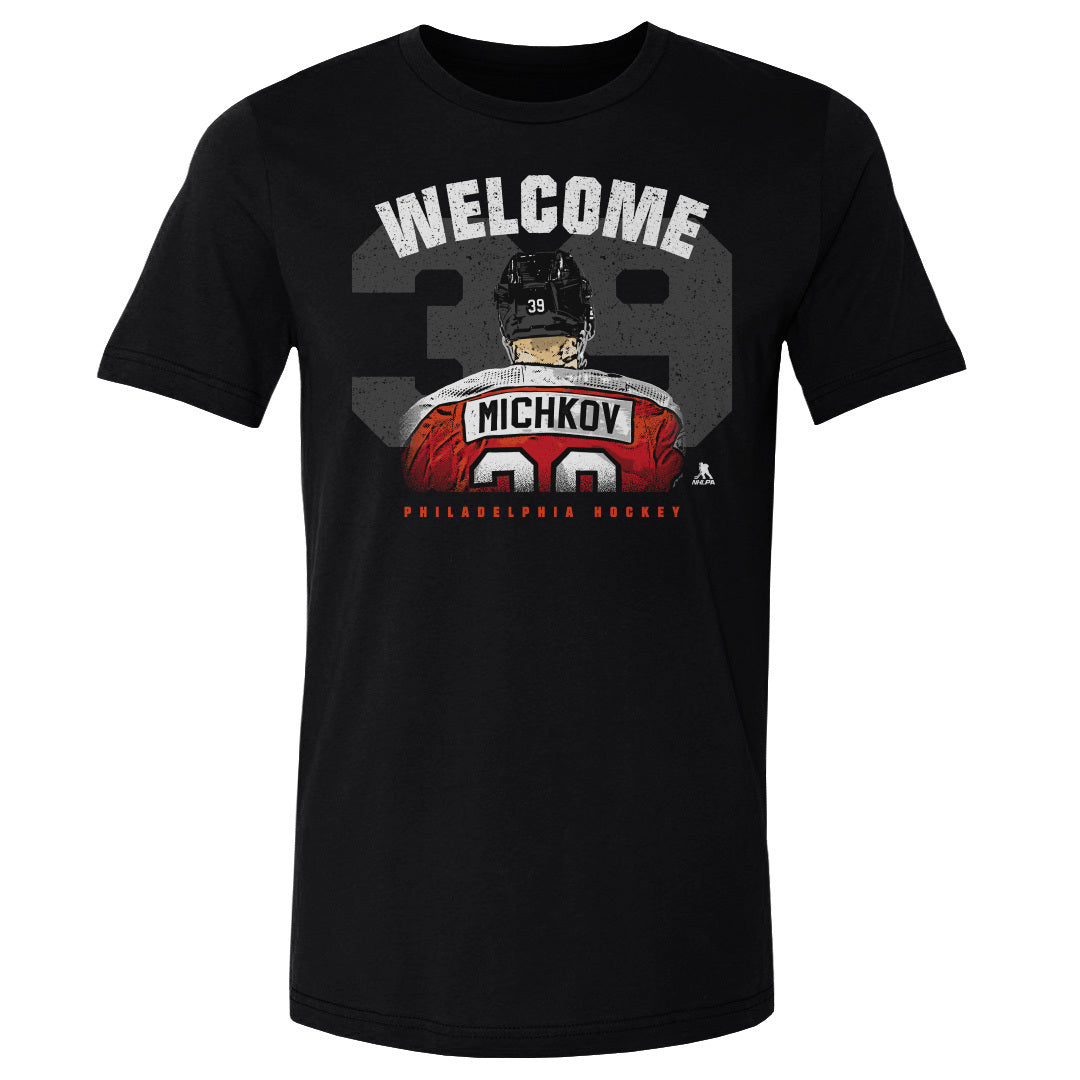 Matvei Michkov Men's Cotton T-Shirt | 500 LEVEL