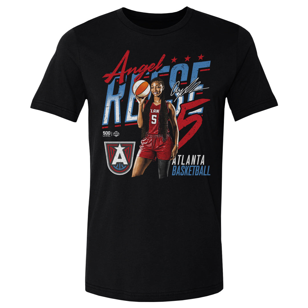 Angel Reese Men's Cotton T-Shirt | 500 LEVEL