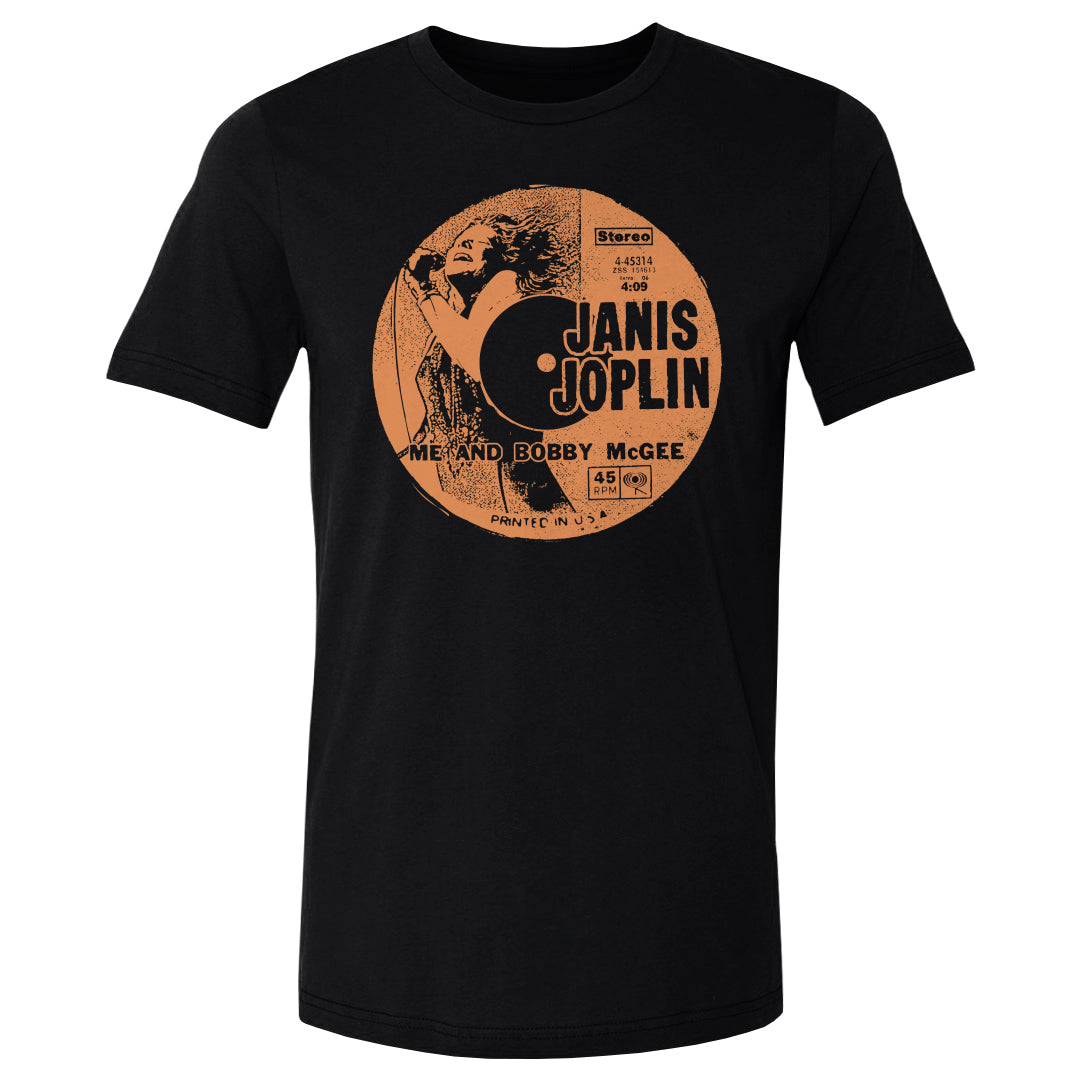 Janis Joplin Men's Cotton T-Shirt | 500 LEVEL