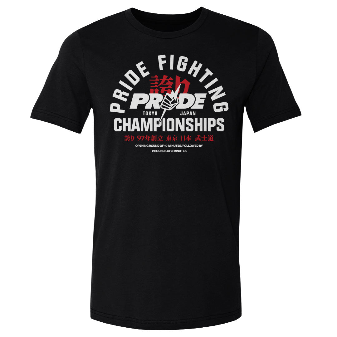 PRIDE Fighting Championships Men's Cotton T-Shirt | 500 LEVEL