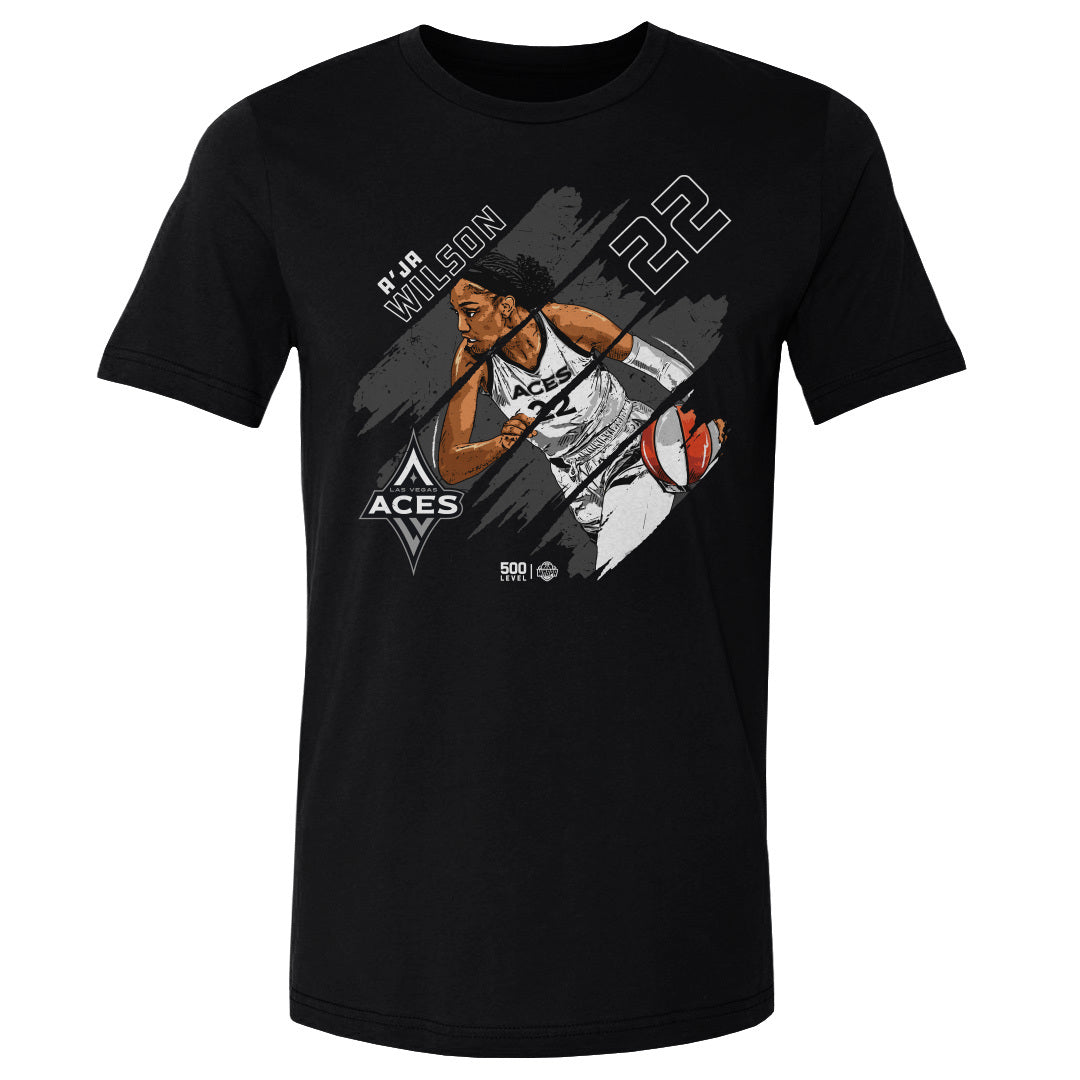 A'ja Wilson Men's Cotton T-Shirt | 500 LEVEL