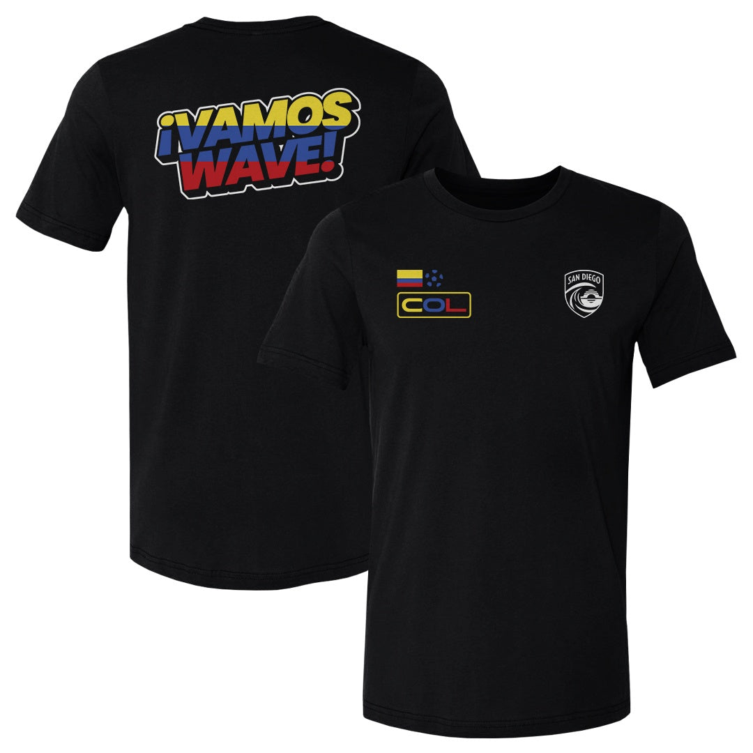 San Diego Wave FC Men's Cotton T-Shirt | 500 LEVEL