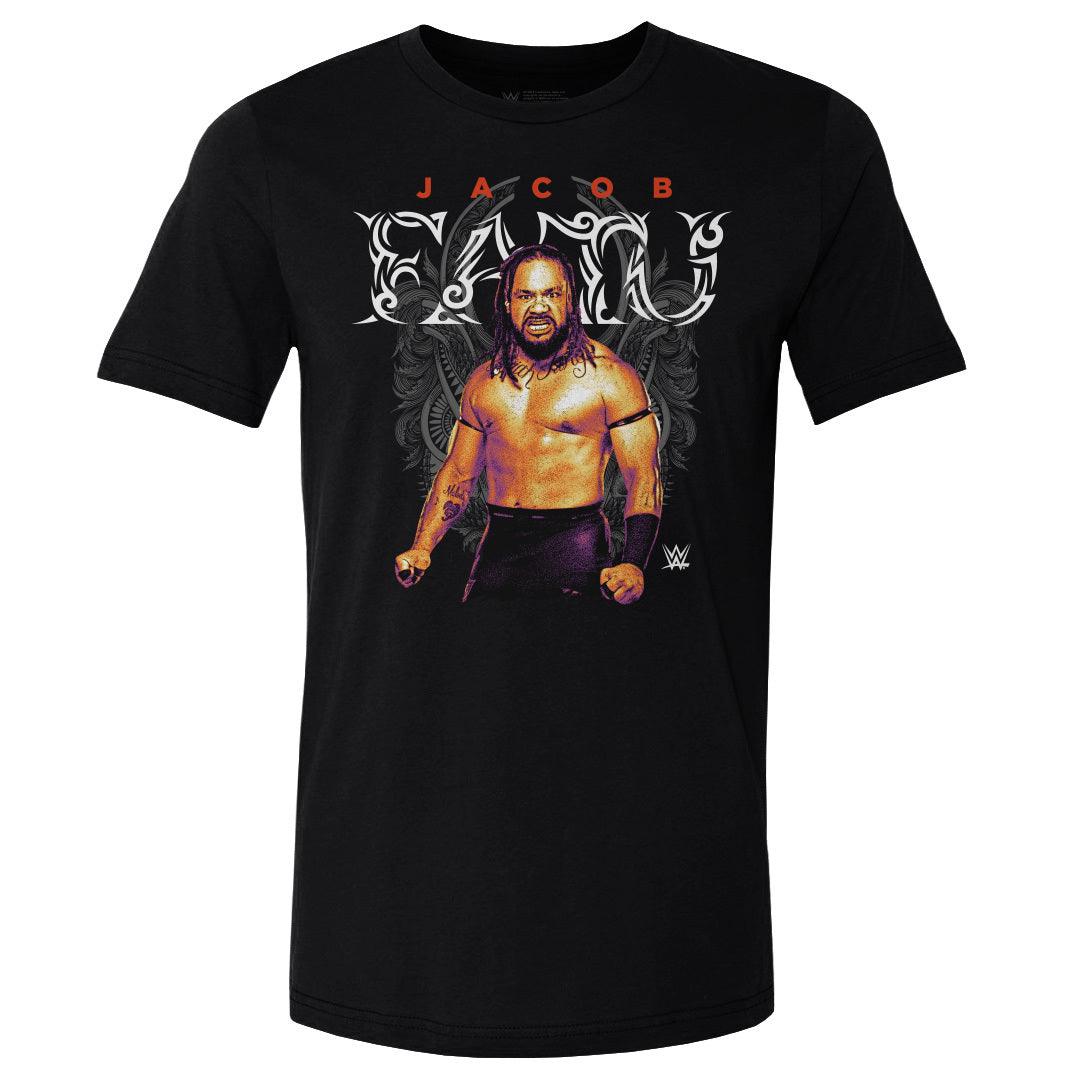 Jacob Fatu Men's Cotton T-Shirt | 500 LEVEL
