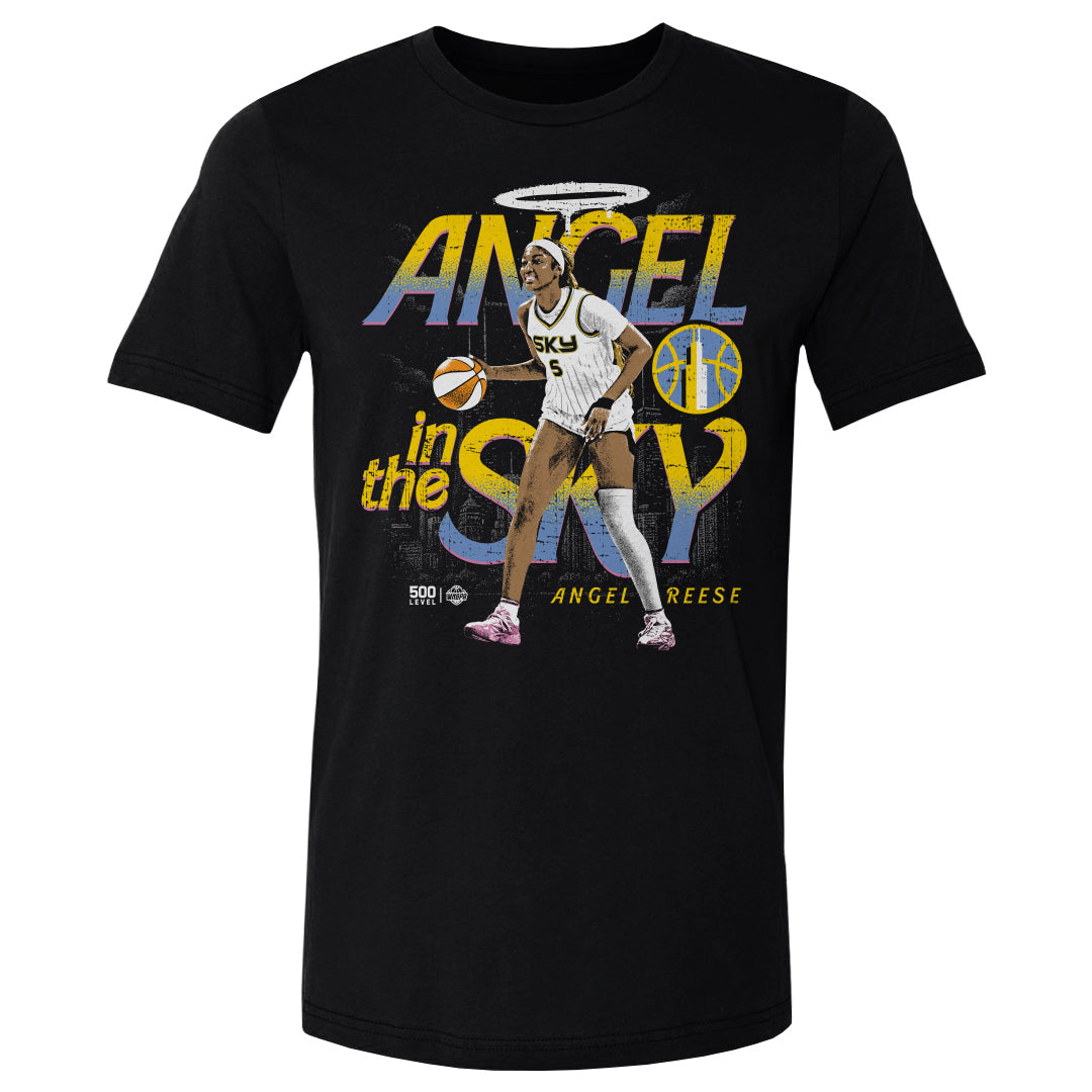 Angel Reese Men's Cotton T-Shirt | 500 LEVEL