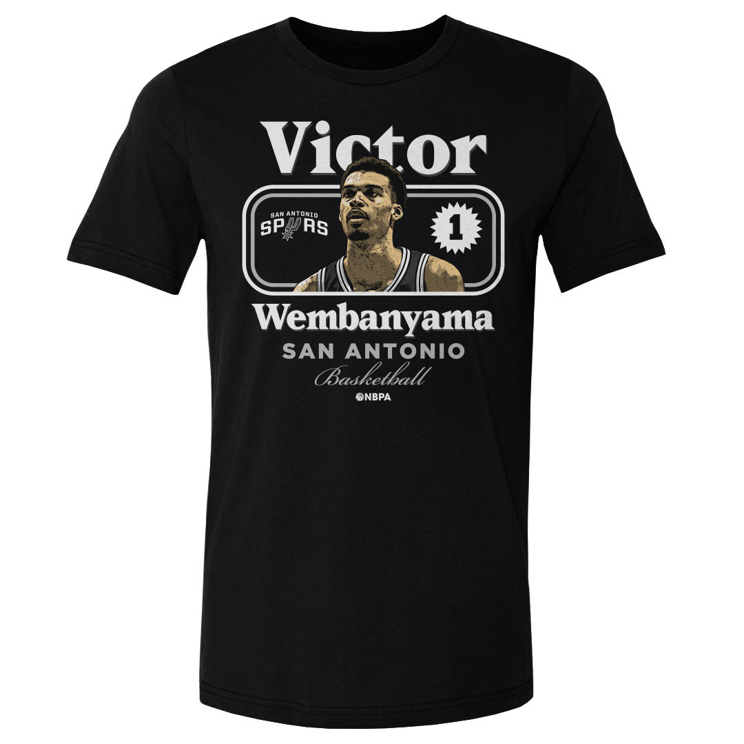 Victor Wembanyama Men's Cotton T-Shirt | 500 LEVEL