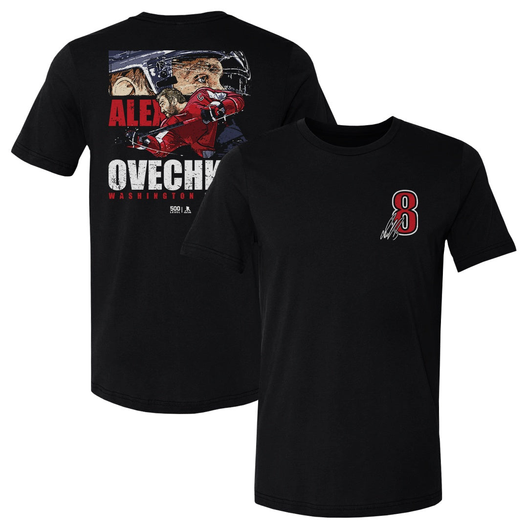 Alex Ovechkin Men's Cotton T-Shirt | 500 LEVEL