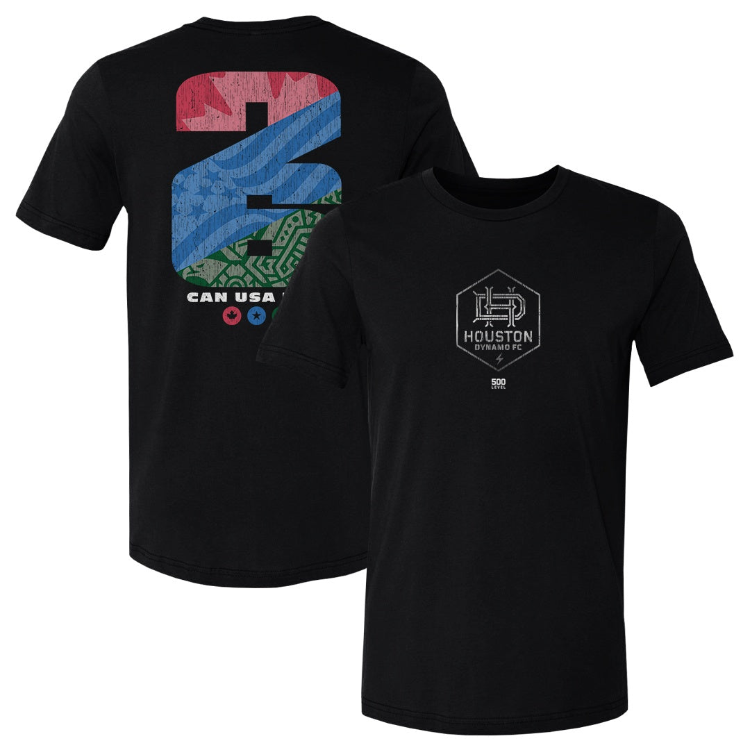 Houston Dynamo FC Men's Cotton T-Shirt | 500 LEVEL