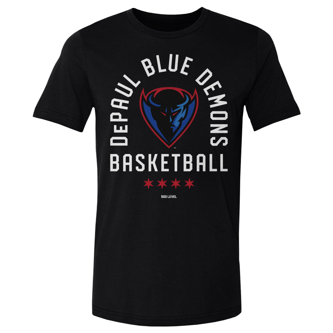 DePaul Blue Demons Men's Cotton T-Shirt | 500 LEVEL