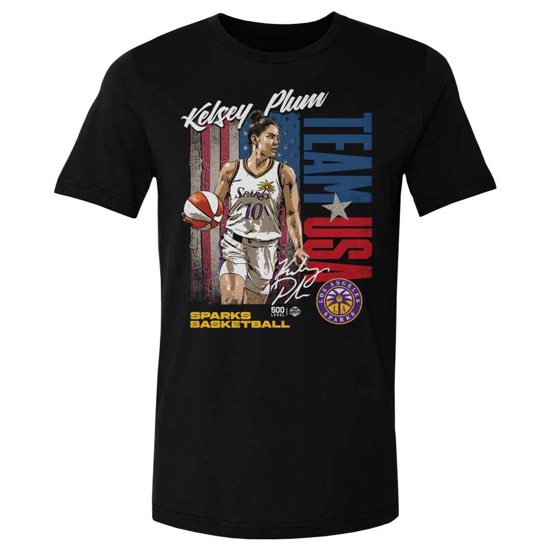 Kelsey Plum Men's Cotton T-Shirt | 500 LEVEL