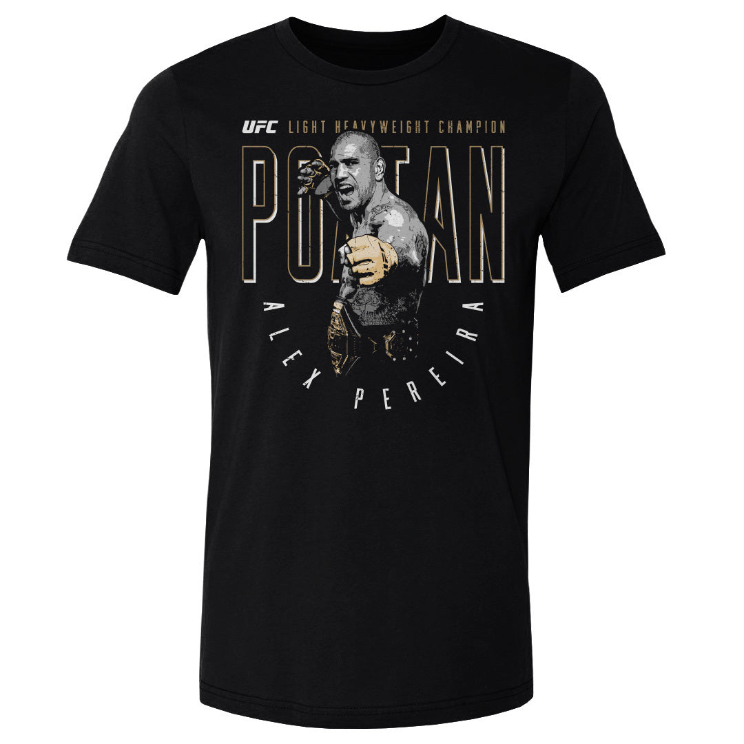 Alex Pereira Men's Cotton T-Shirt | 500 LEVEL