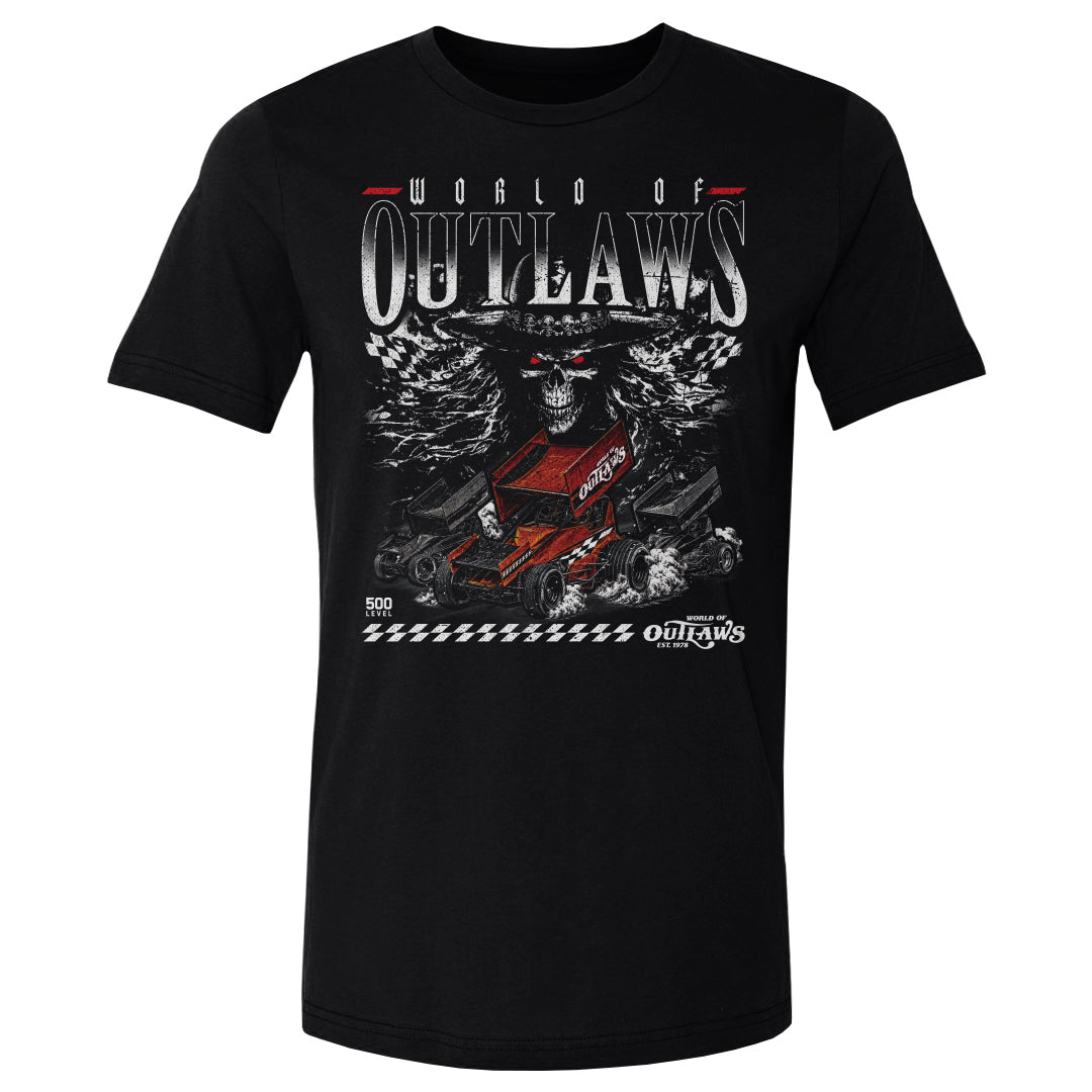 World Of Outlaws Men's Cotton T-Shirt | 500 LEVEL