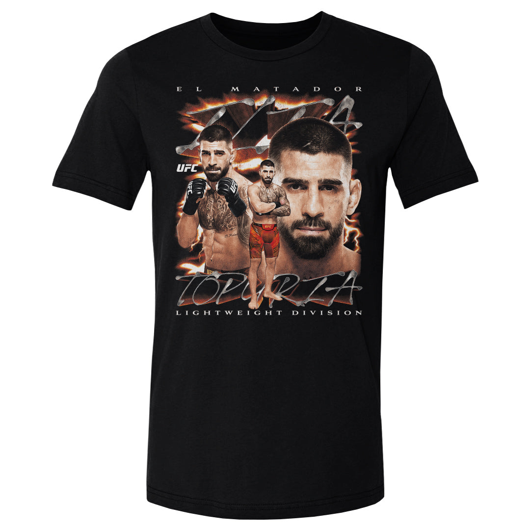 Ilia Topuria Men's Cotton T-Shirt | 500 LEVEL