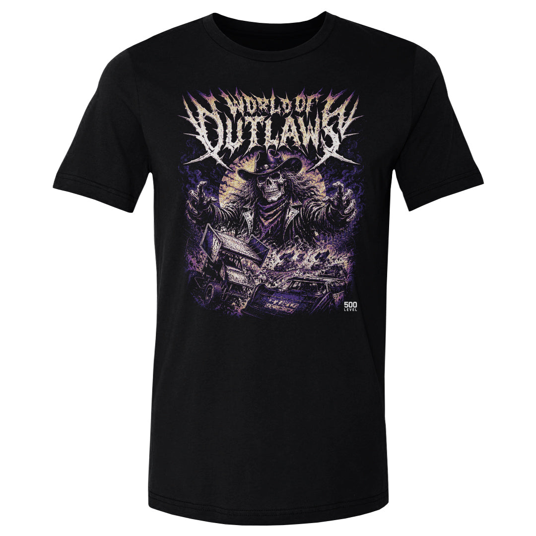 World Of Outlaws Men's Cotton T-Shirt | 500 LEVEL