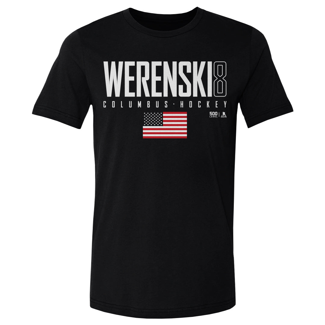 Zach Werenski Men's Cotton T-Shirt | 500 LEVEL