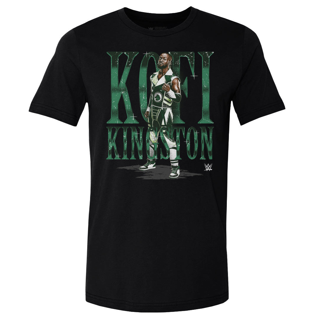 Kofi Kingston Men's Cotton T-Shirt | 500 LEVEL