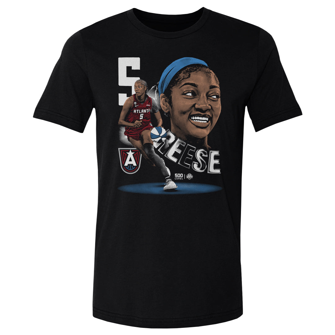Angel Reese Men's Cotton T-Shirt | 500 LEVEL