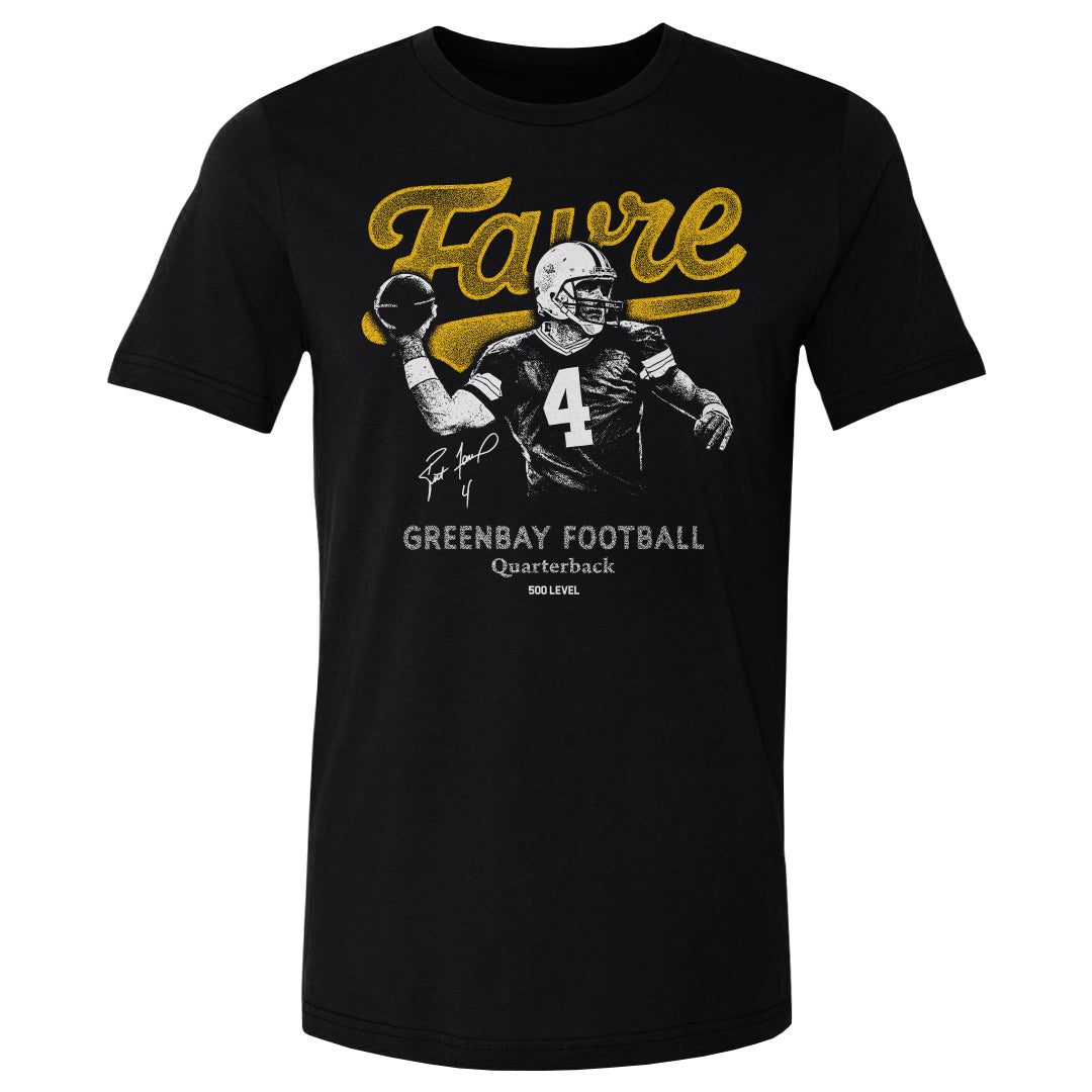 Brett Favre Men's Cotton T-Shirt | 500 LEVEL