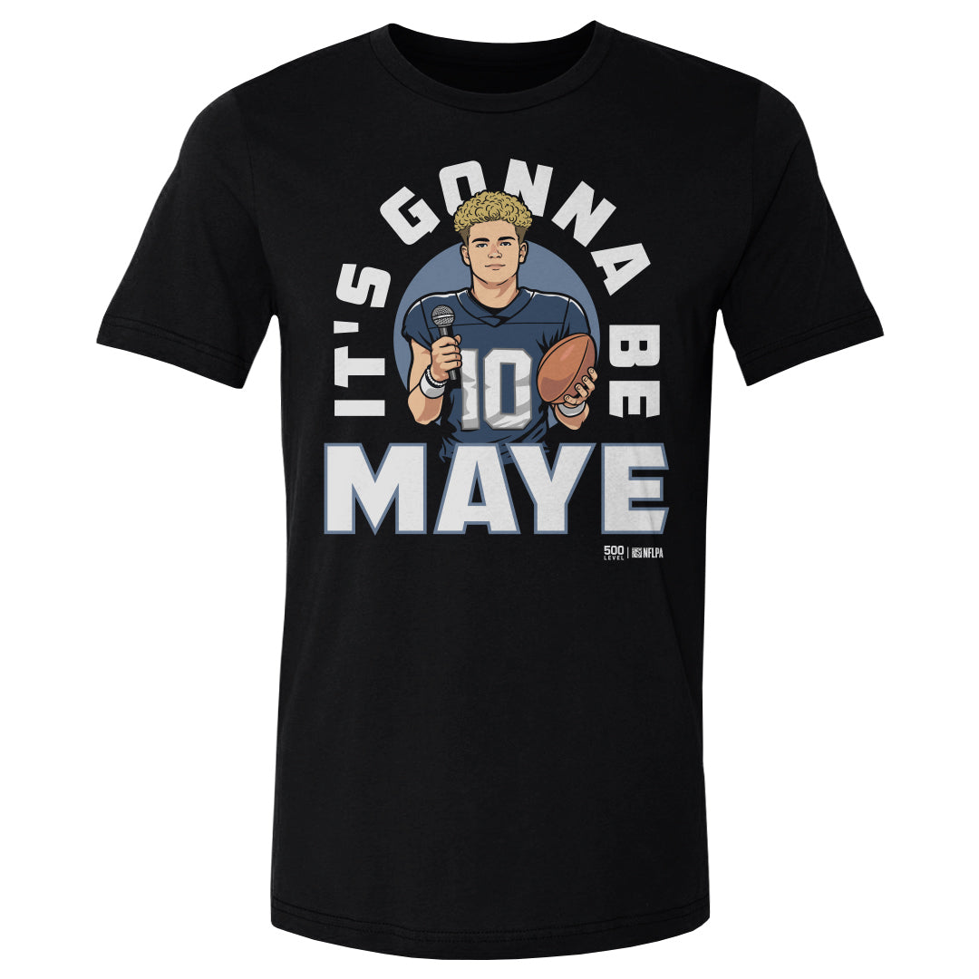 Drake Maye Men's Cotton T-Shirt | 500 LEVEL