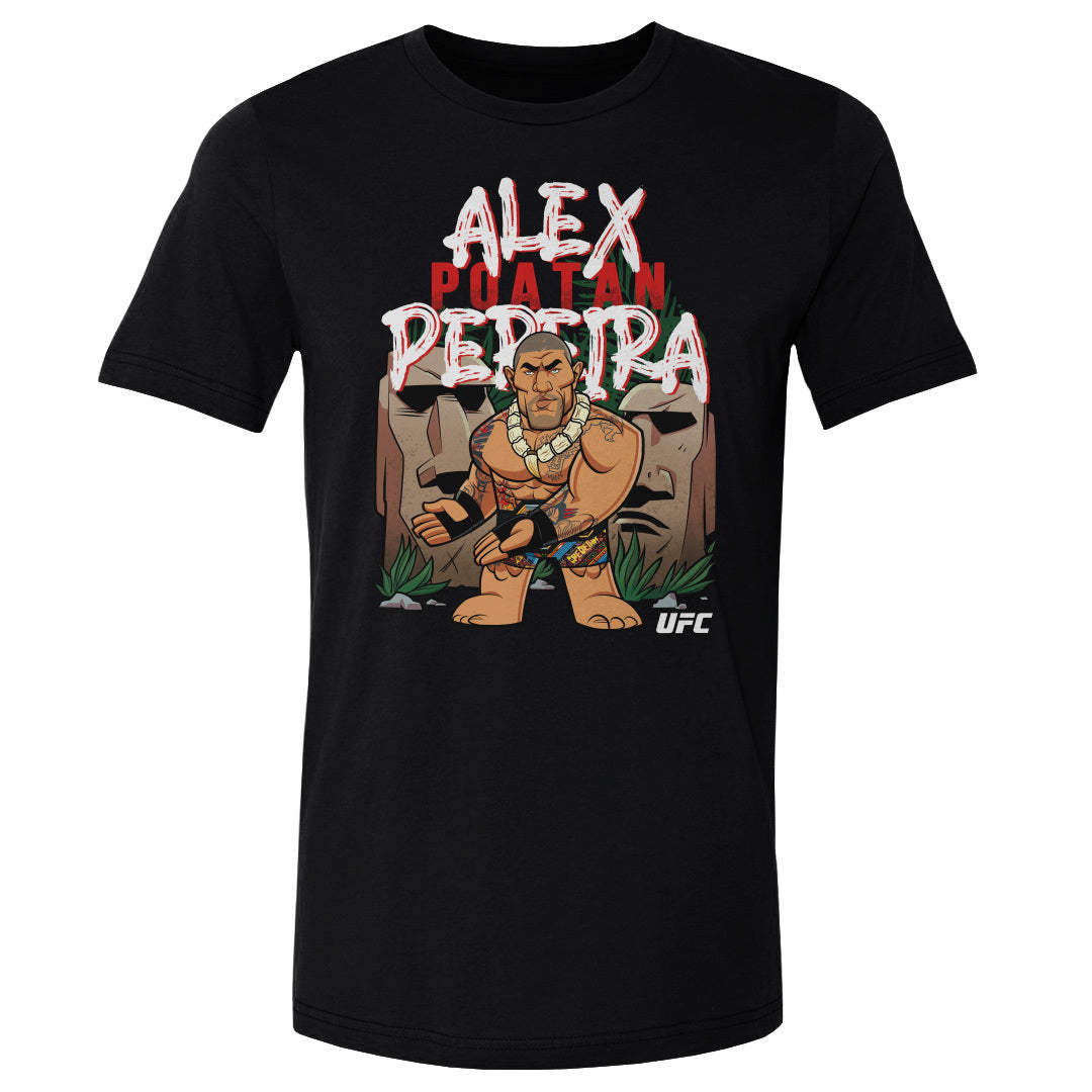 Alex Pereira Men's Cotton T-Shirt | 500 LEVEL