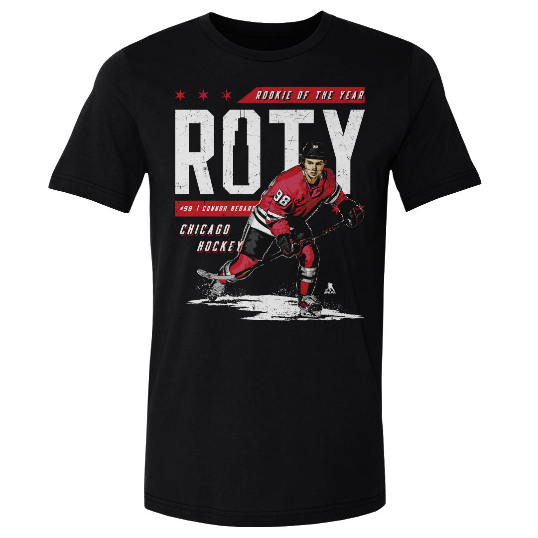 Connor Bedard Men's Cotton T-Shirt | 500 LEVEL