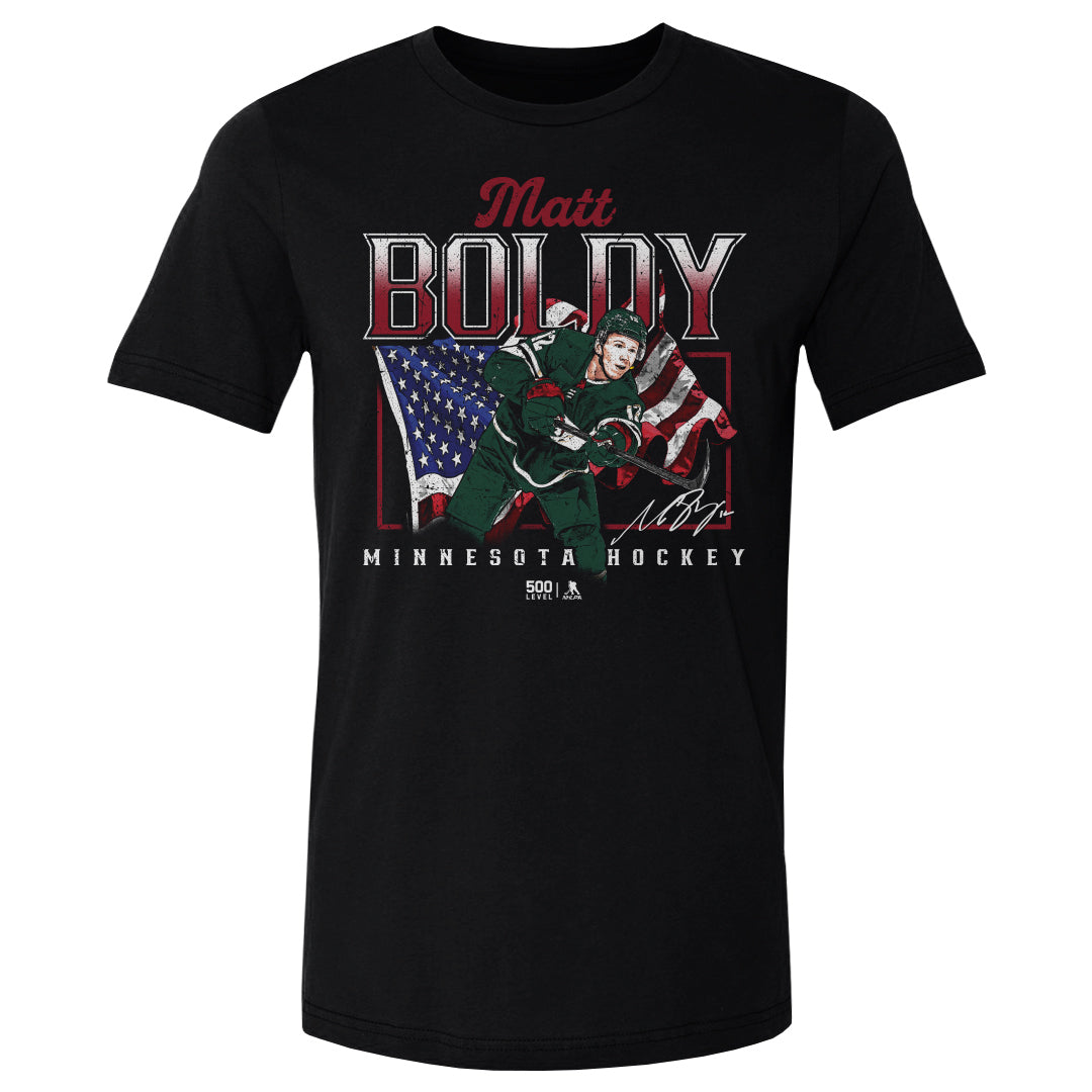 Matt Boldy Men's Cotton T-Shirt | 500 LEVEL