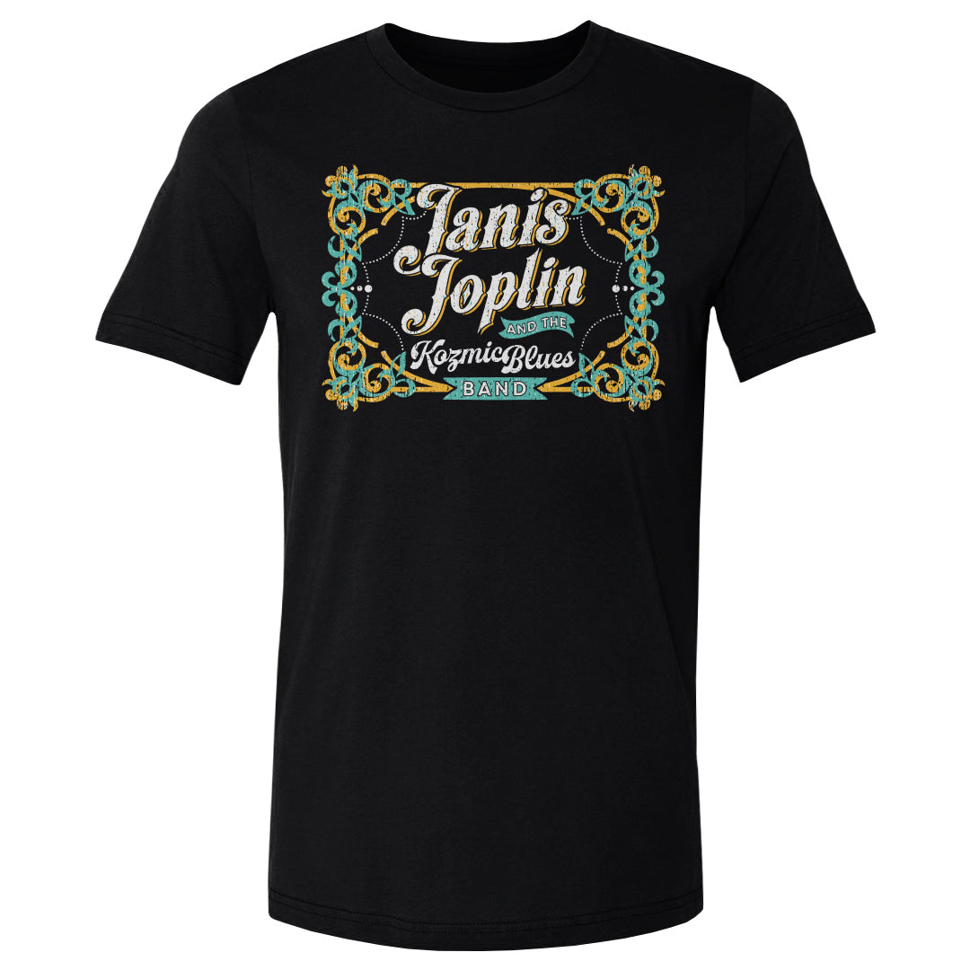 Janis Joplin Men's Cotton T-Shirt | 500 LEVEL