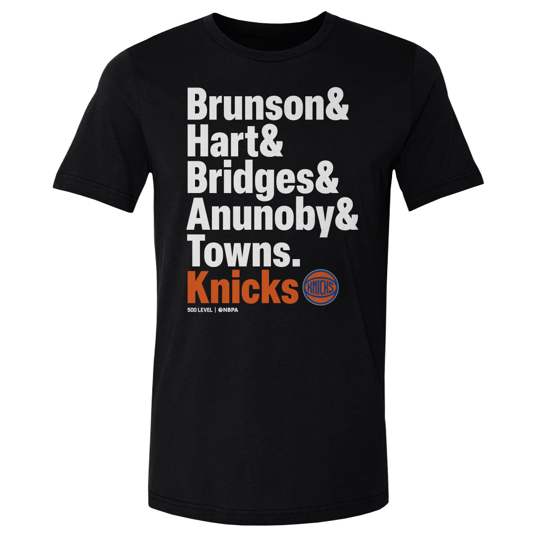 New York Knicks Men's Cotton T-Shirt | 500 LEVEL