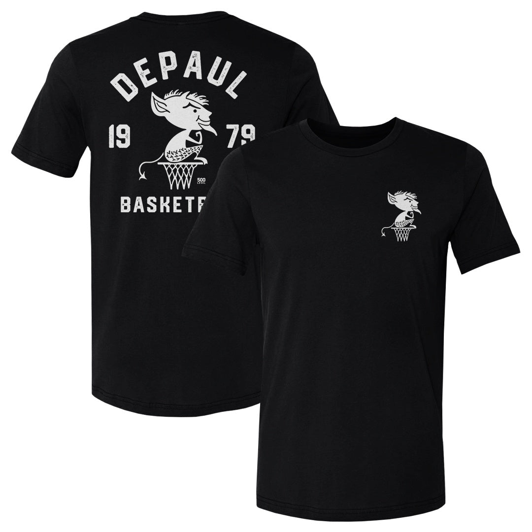 DePaul Blue Demons Men's Cotton T-Shirt | 500 LEVEL