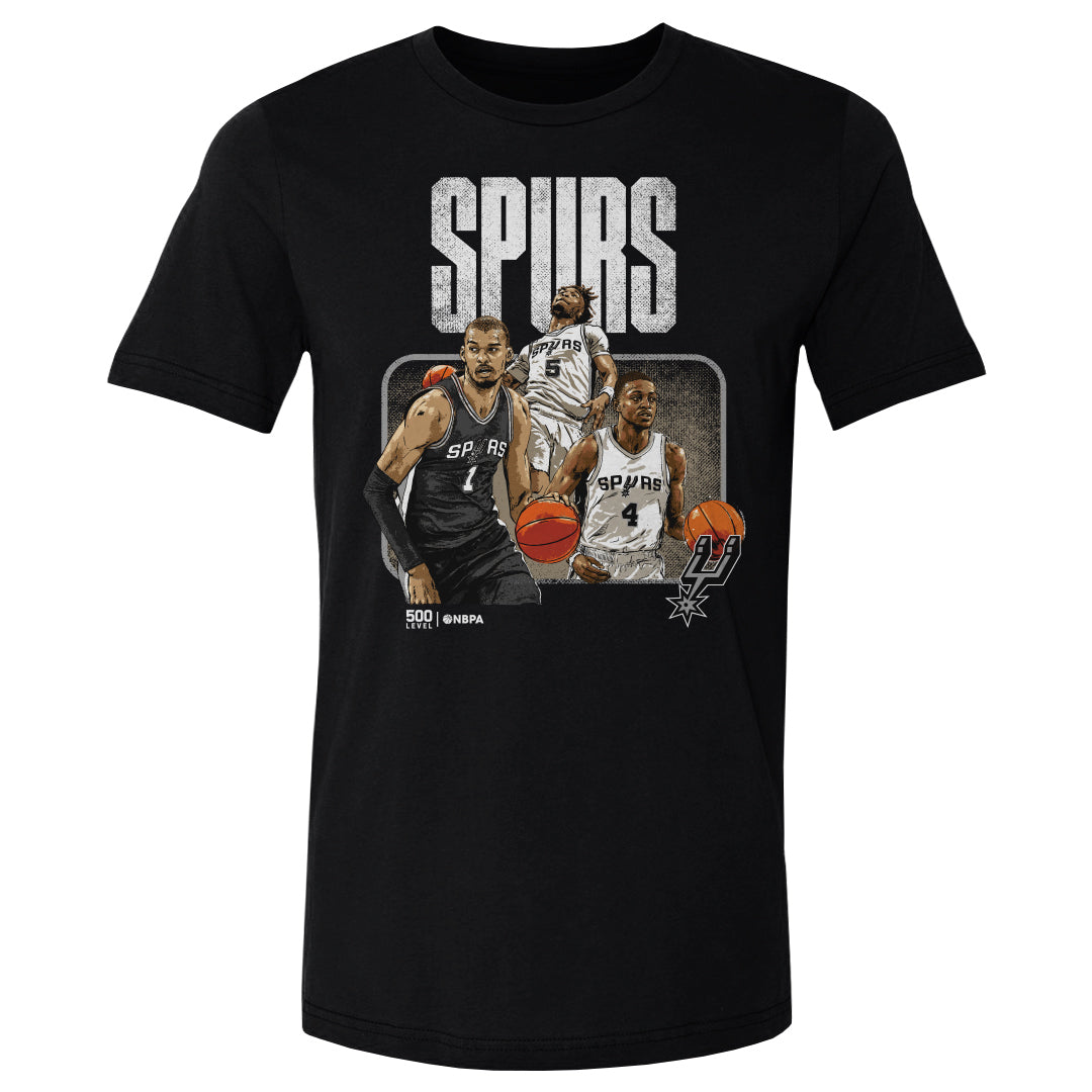 San Antonio Spurs Men's Cotton T-Shirt | 500 LEVEL