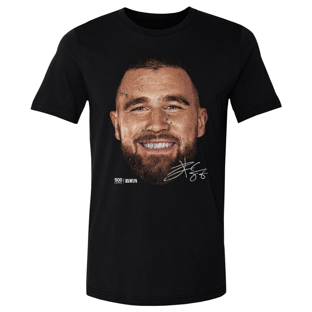 Travis Kelce Men's Cotton T-Shirt | 500 LEVEL