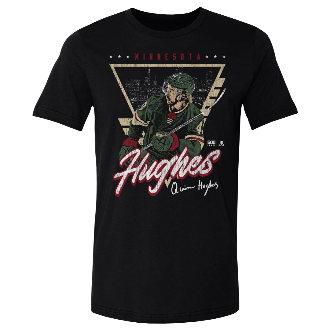 Quinn Hughes Men's Cotton T-Shirt | 500 LEVEL