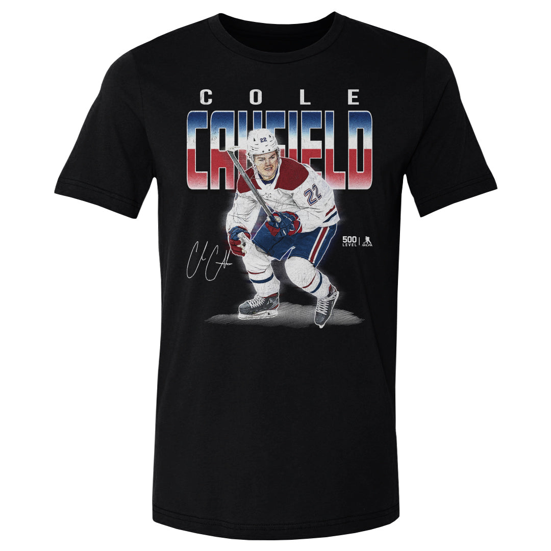 Cole Caufield Men's Cotton T-Shirt | 500 LEVEL