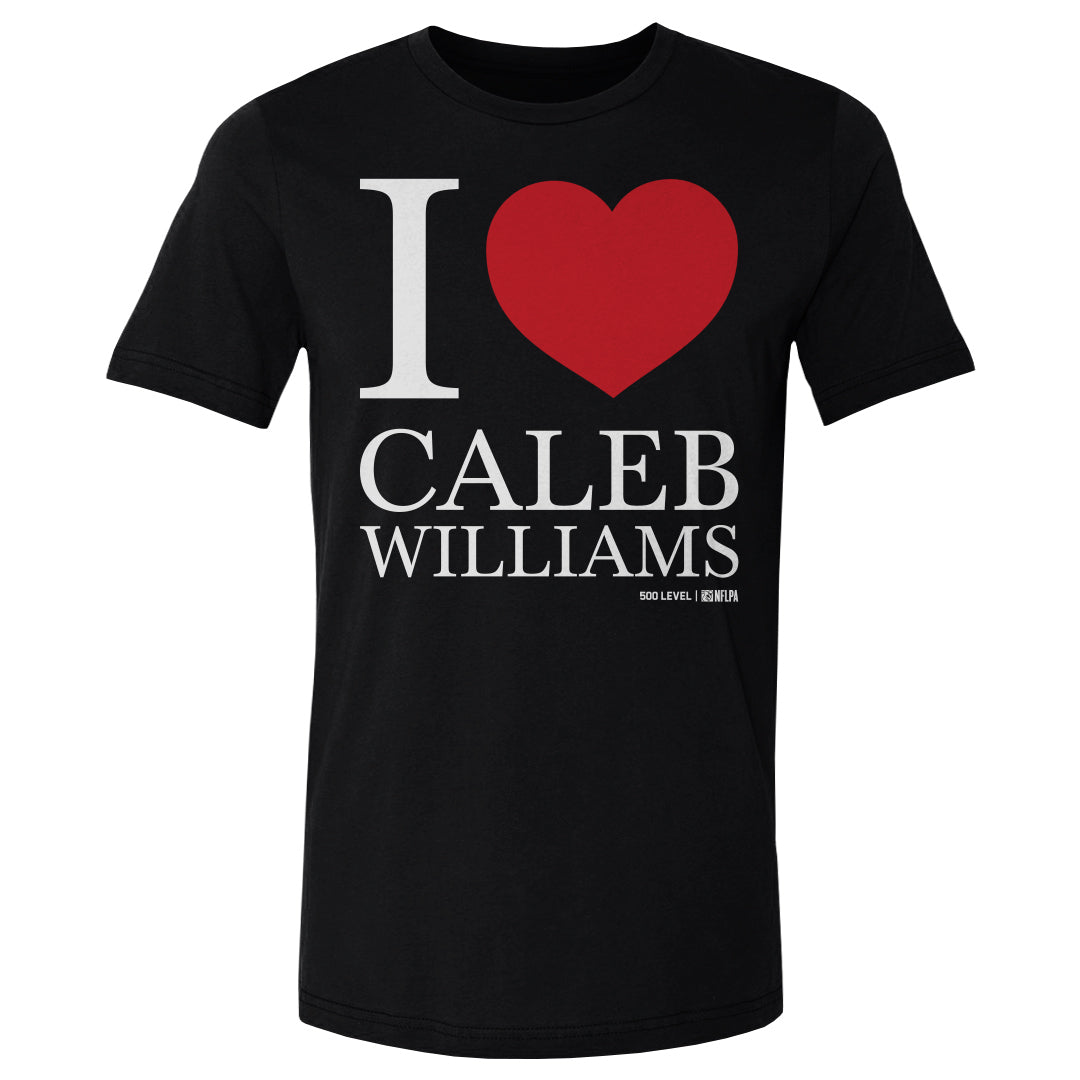 Caleb Williams Men's Cotton T-Shirt | 500 LEVEL