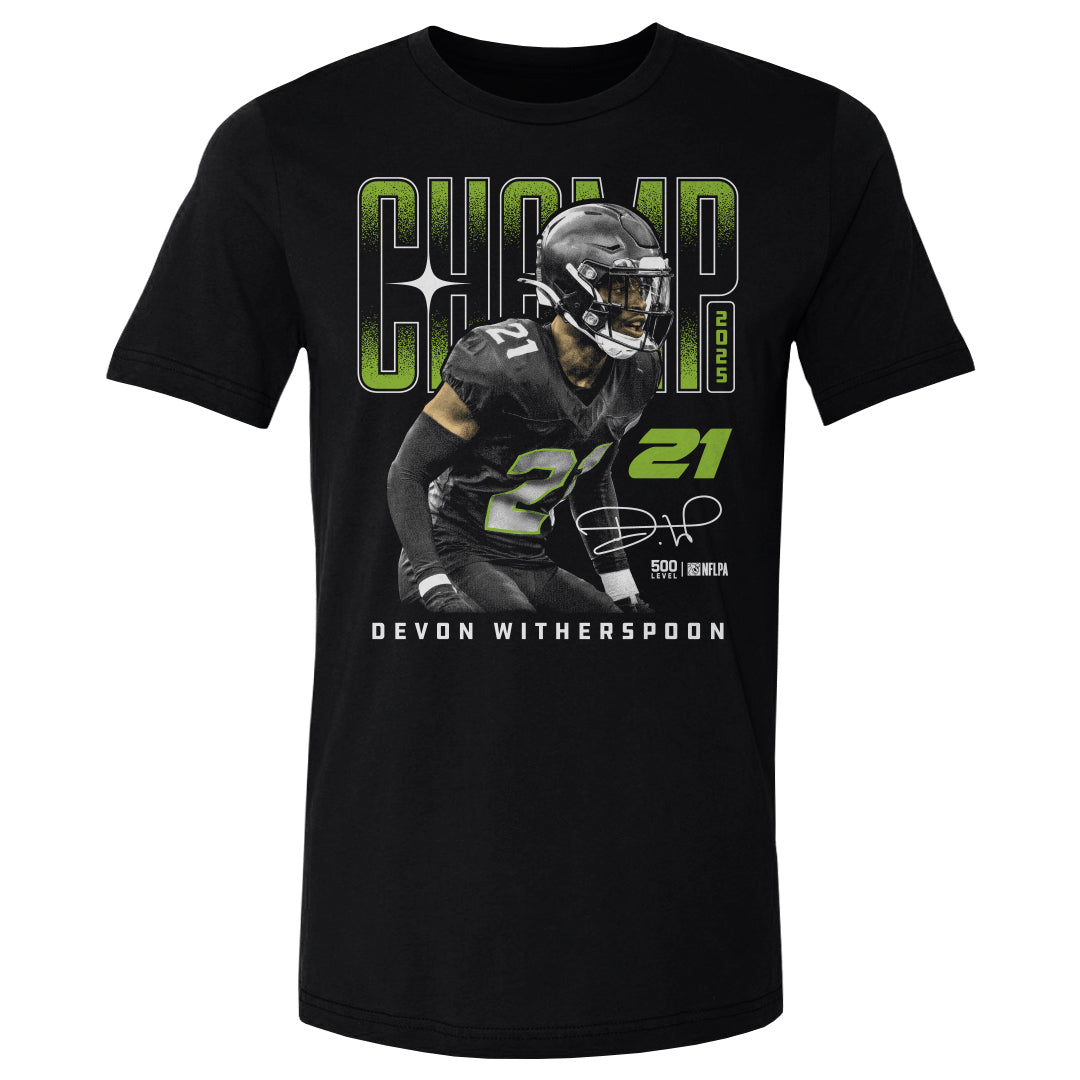 Devon Witherspoon Men's Cotton T-Shirt | 500 LEVEL