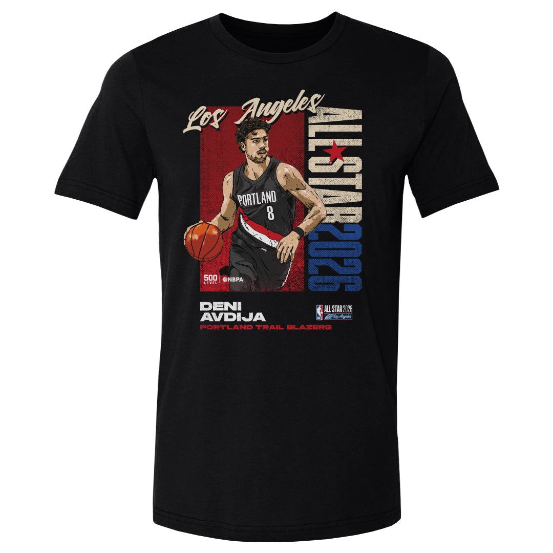 Deni Avdija Men's Cotton T-Shirt | 500 LEVEL