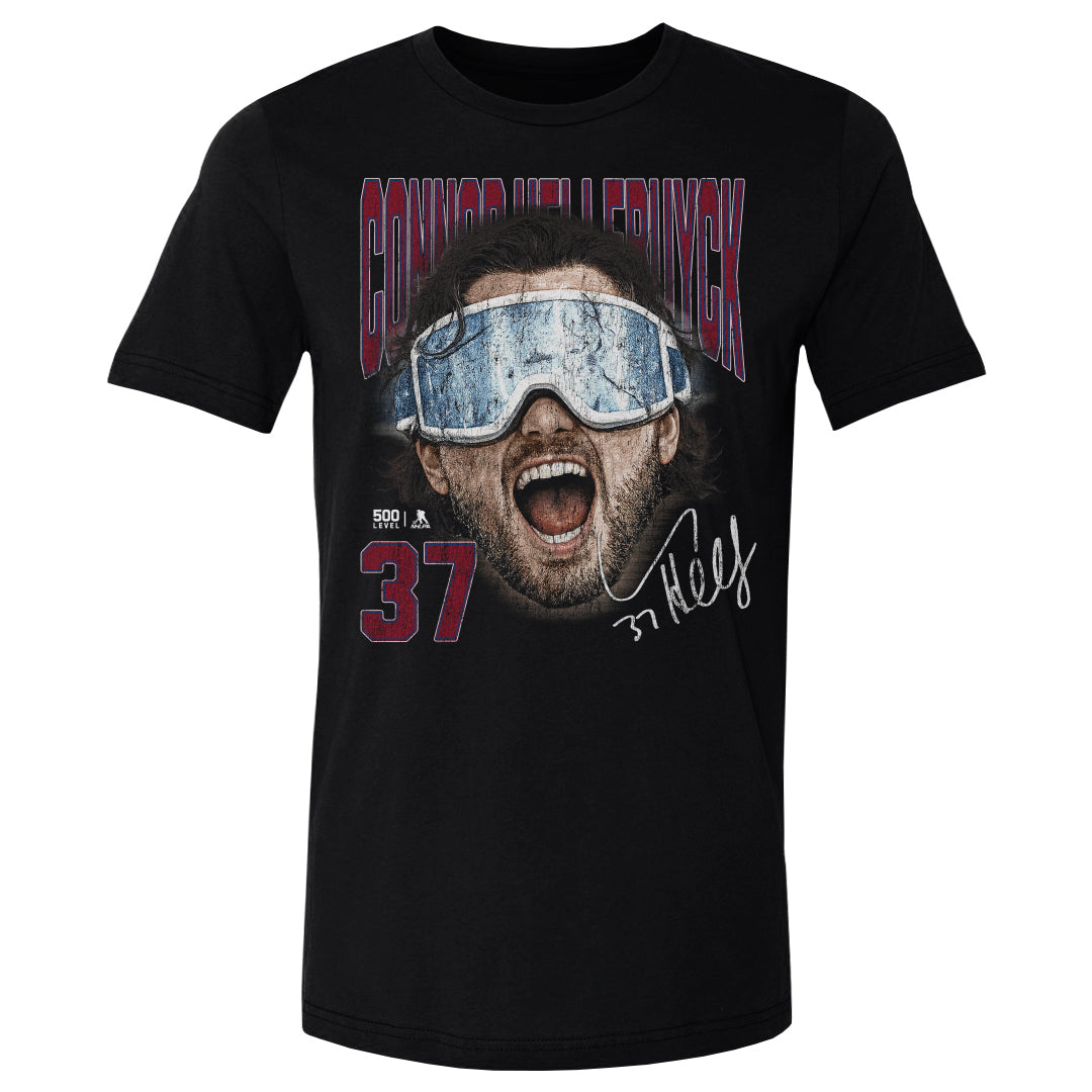 Connor Hellebuyck Men's Cotton T-Shirt | 500 LEVEL
