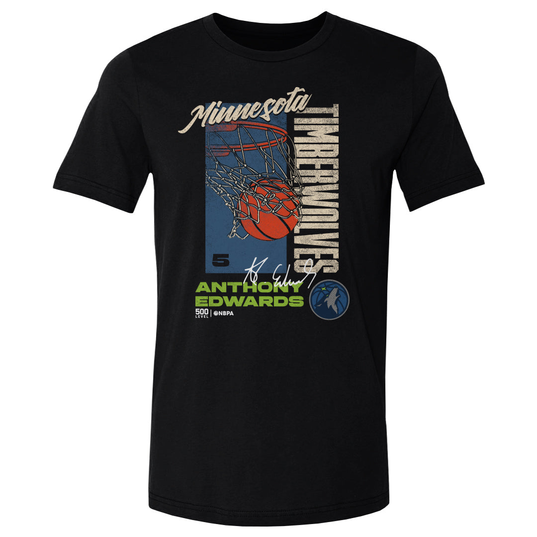 Anthony Edwards Men's Cotton T-Shirt | 500 LEVEL
