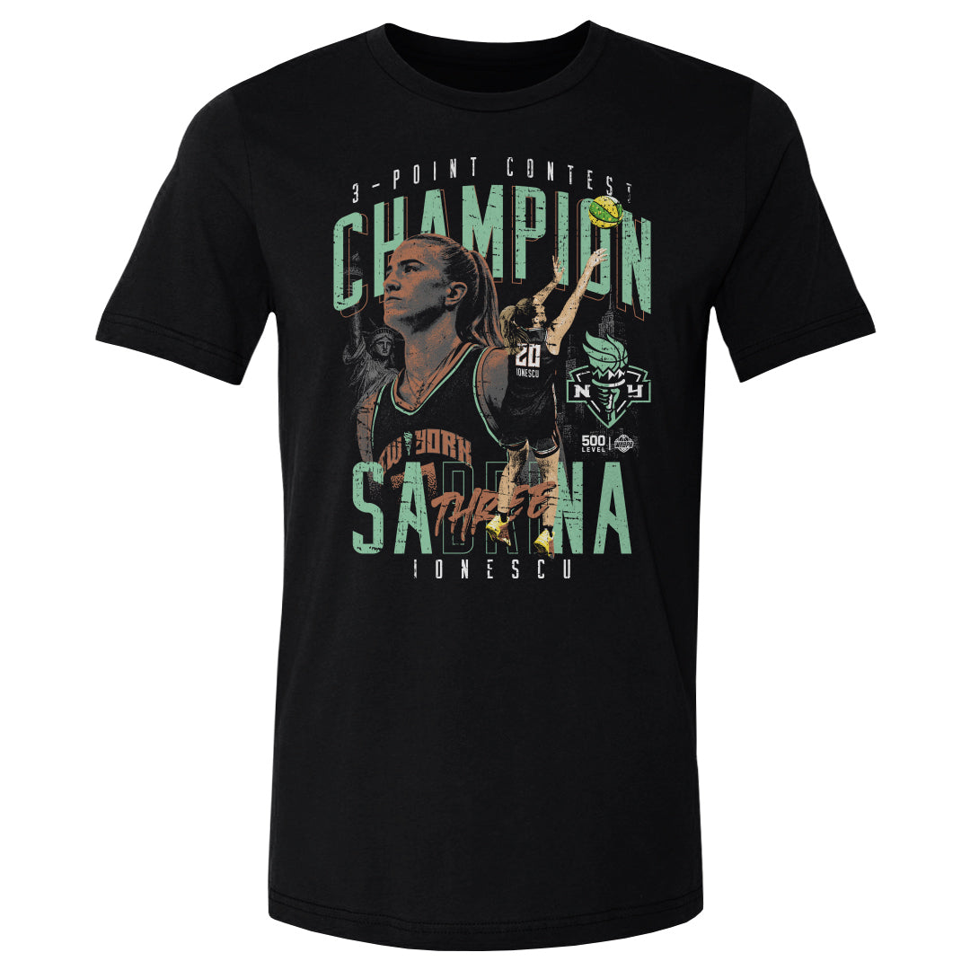 Sabrina Ionescu Men's Heavyweight T-Shirt | 500 LEVEL
